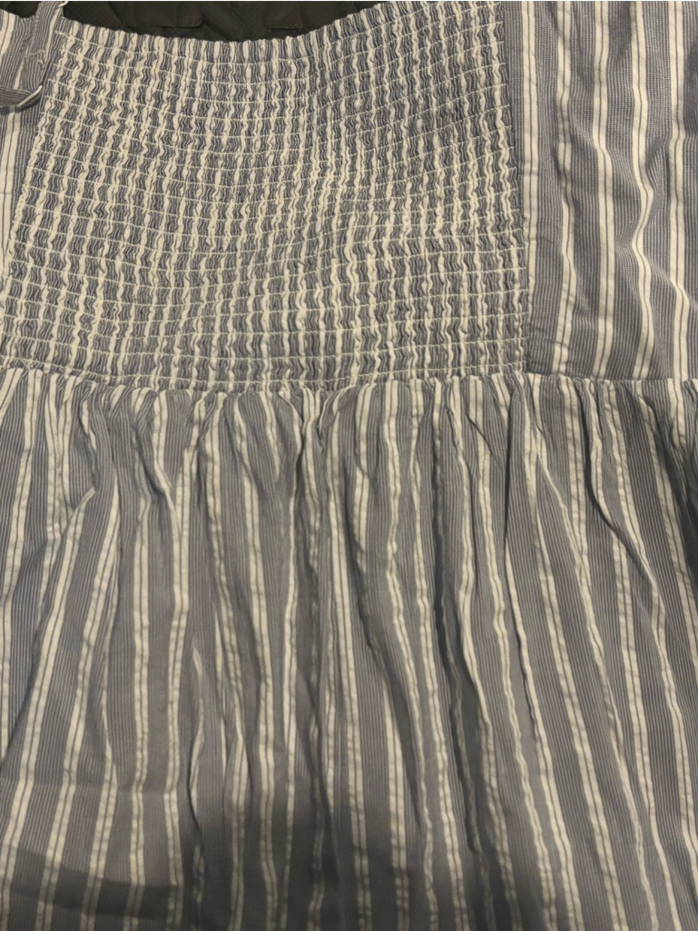 NWT Old Navy Striped Midi Dress with Bow - Picture 4 of 7
